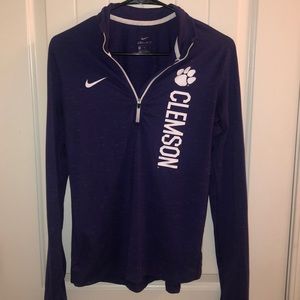 Clemson woman’s fit quarter zip